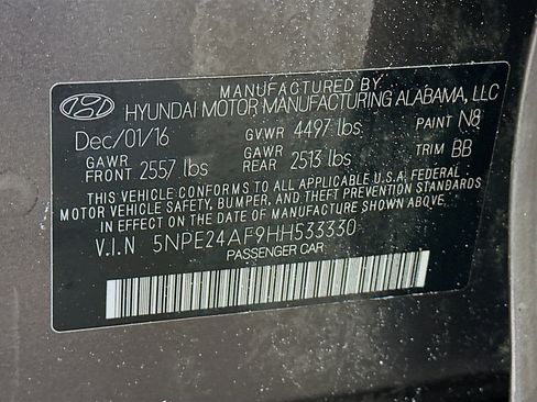 Used 2017 Hyundai Sonata SE FWD image 12