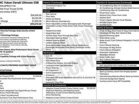 Used 2023 GMC Yukon Denali Ultimate AWD/4WD image 5