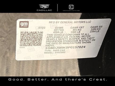 Used 2023 Cadillac CT4 Luxury w/ Sun And Sound Package RWD image 31