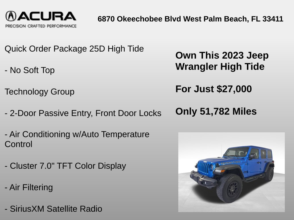 Used 2023 Jeep Wrangler Unlimited Sport AWD/4WD image 24