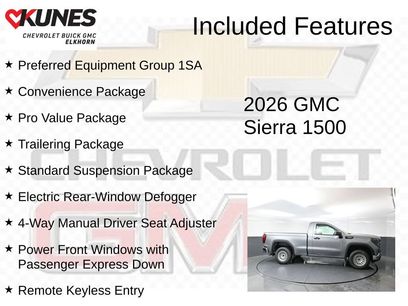 New 2026 GMC Sierra 1500 Pro w/ Pro Value Package