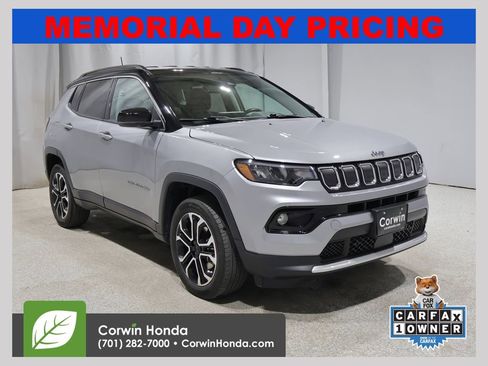 Used 2022 Jeep Compass Limited AWD/4WD image 1