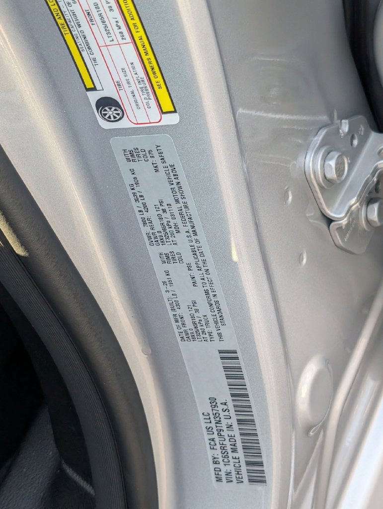 New 2026 RAM 1500 RHO AWD/4WD image 36