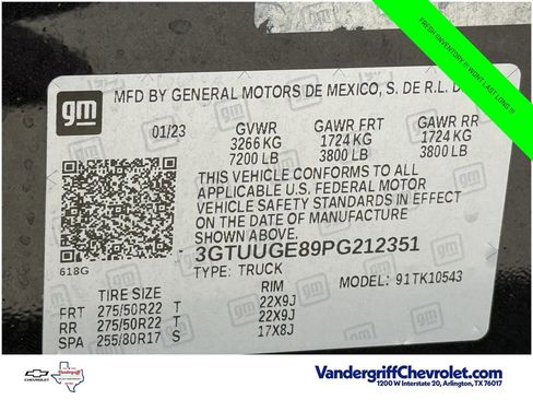 Certified 2023 GMC Sierra 1500 Denali w/ Denali Reserve Package AWD/4WD image 26