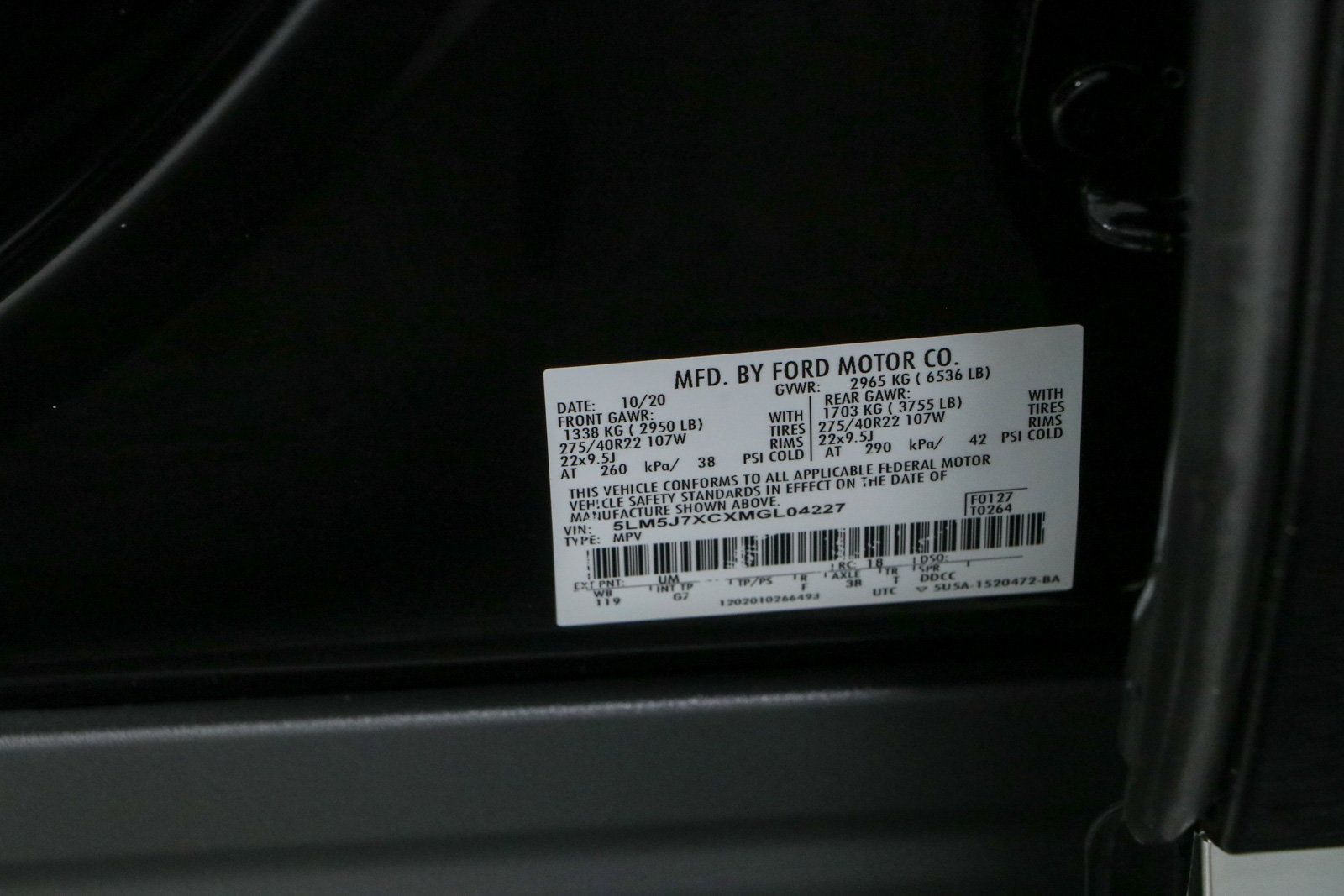 Used 2021 Lincoln Aviator Reserve w/ Equipment Group 201A AWD/4WD image 35