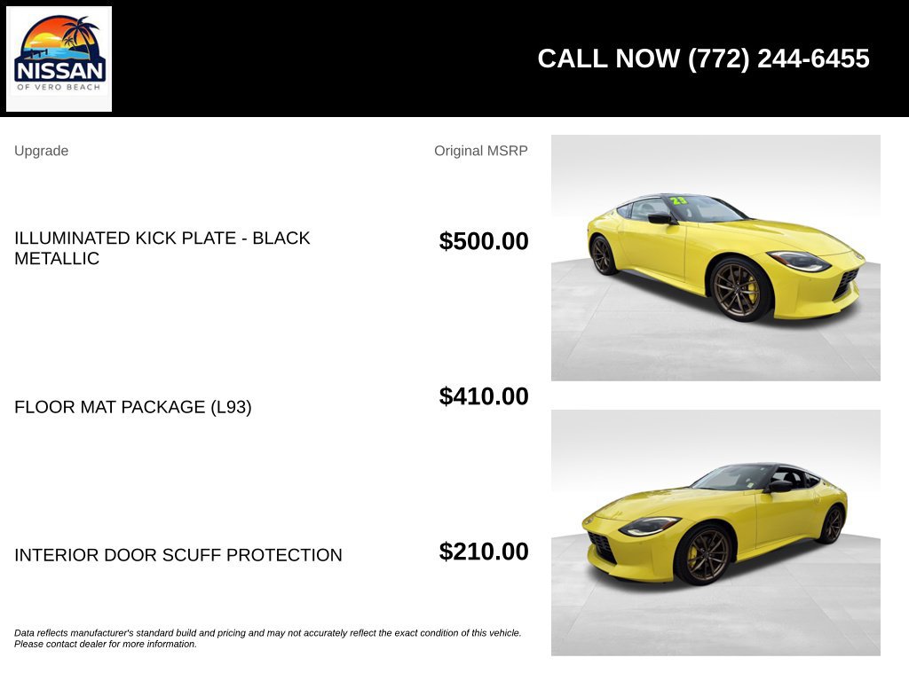 Used 2023 Nissan Z w/ Floor Mat Package (L93) RWD image 6