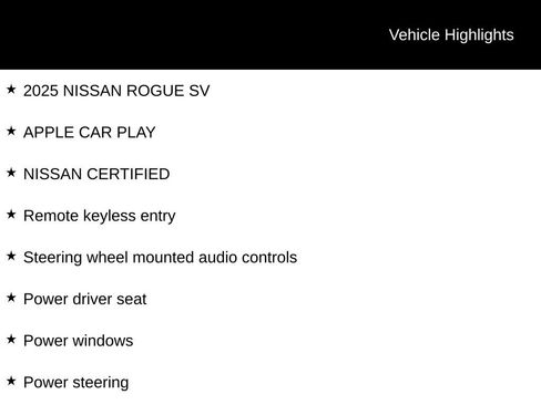 Certified 2025 Nissan Rogue SV AWD/4WD image 6