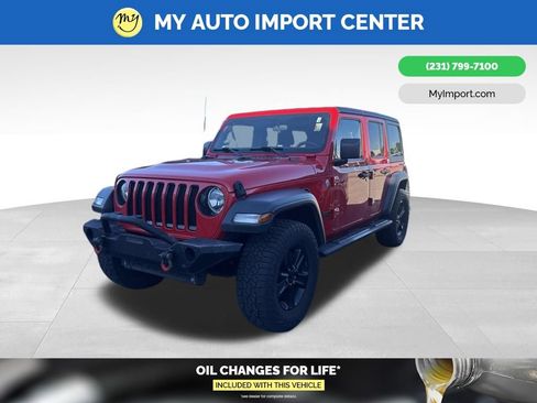 Used 2020 Jeep Wrangler Unlimited Sport AWD/4WD image 3