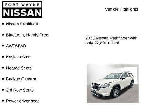 Certified 2023 Nissan Pathfinder SL image 8