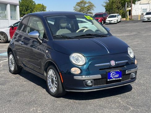 Used 2015 FIAT 500 Lounge w/ Luxury Leather Package FWD image 3
