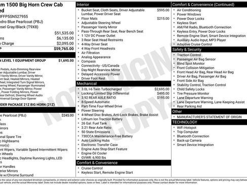 Used 2025 RAM 1500 Big Horn image 6