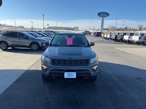 Used 2021 Jeep Compass Trailhawk w/ Sun and Sound Group image 2