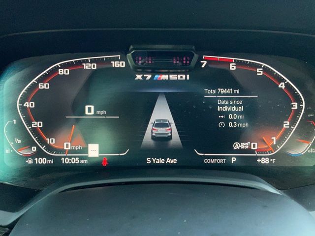 Used 2021 BMW X7 M50i AWD/4WD image 35