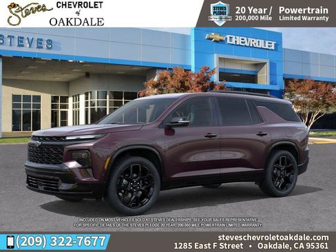 New 2026 Chevrolet Traverse RS image 2