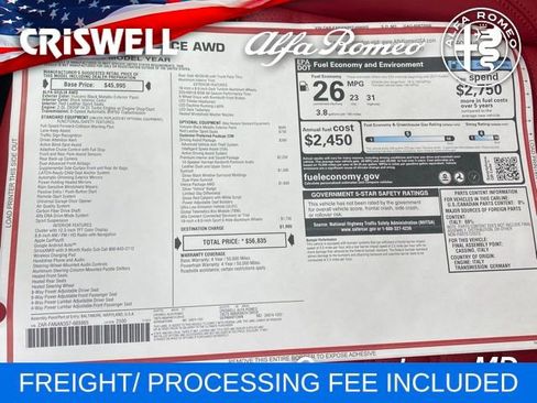 New 2025 Alfa Romeo Giulia AWD image 51