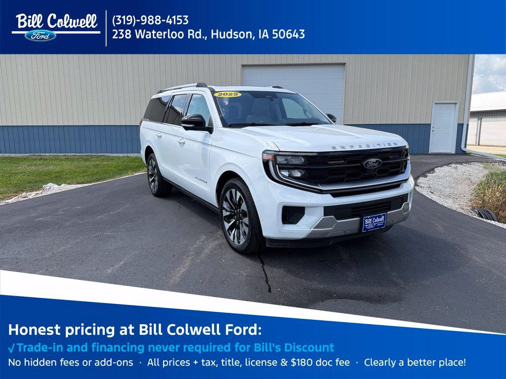 Certified 2025 Ford Expedition Max Platinum AWD/4WD image 1