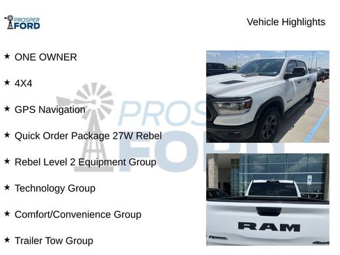 Used 2024 RAM 1500 Rebel w/ Rebel Level 2 Equipment Group image 5