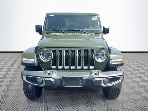 Certified 2022 Jeep Wrangler Unlimited Sahara w/ LED Lighting Group AWD/4WD image 2
