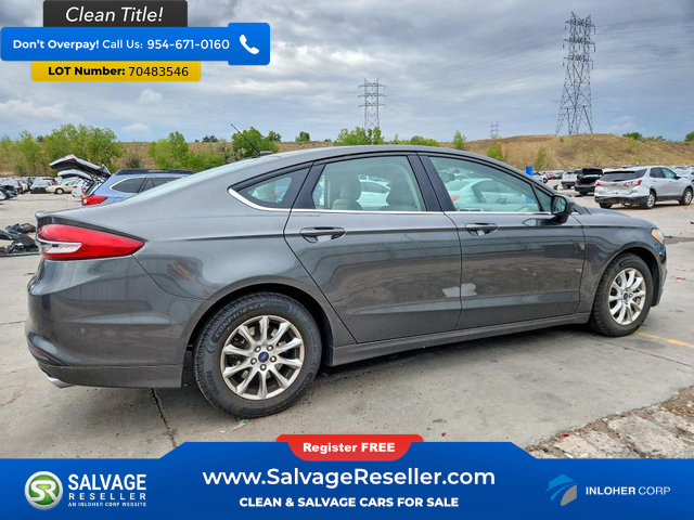 Used 2018 Ford Fusion S FWD image 4