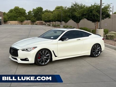 Used 2022 INFINITI Q60 Red Sport 400 w/ Proactive Package RWD image 1