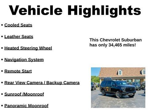 Used 2024 Chevrolet Suburban Z71 w/ Luxury Package AWD/4WD image 35