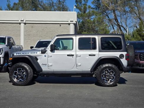 Used 2023 Jeep Wrangler Unlimited Rubicon 4xe w/ Steel Bumper Group image 7