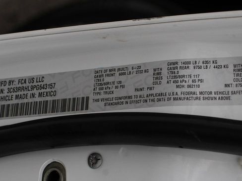 Used 2023 RAM 3500 Big Horn w/ Level 1 Equipment Group image 54