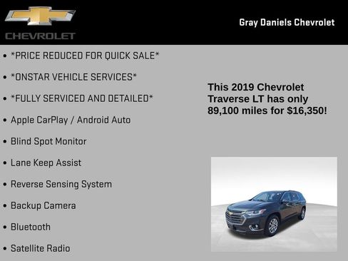 Certified 2019 Chevrolet Traverse LT image 6