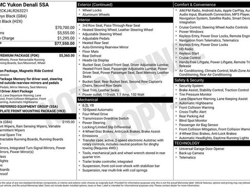 Used 2020 GMC Yukon Denali w/ Denali Premium Package image 12