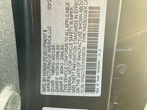 Used 2024 Honda Accord LX image 7