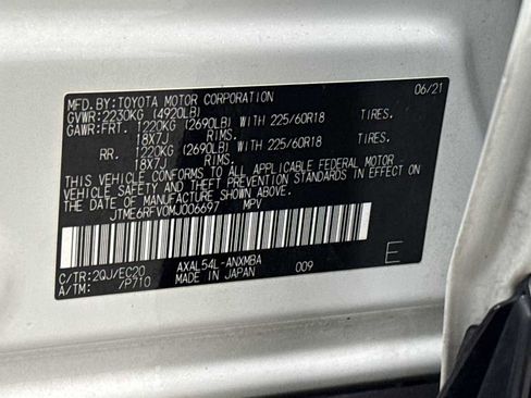 Certified 2021 Toyota RAV4 XSE w/ XSE Grade Weather Package image 11