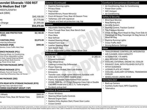 Used 2020 Chevrolet Silverado 1500 RST AWD/4WD image 9