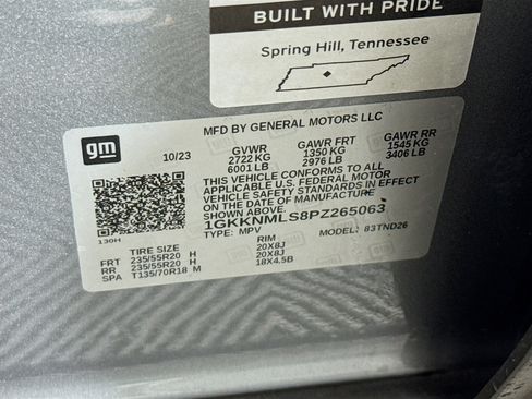 Used 2023 GMC Acadia SLT w/ Elevation Edition FWD image 38