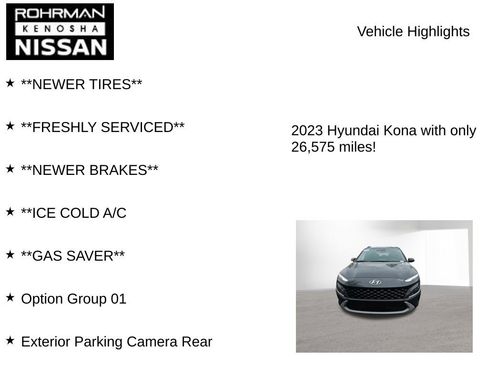Used 2023 Hyundai Kona SEL AWD/4WD image 7