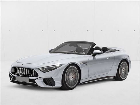 Used 2022 Mercedes-Benz SL 55 AMG 4MATIC image 1