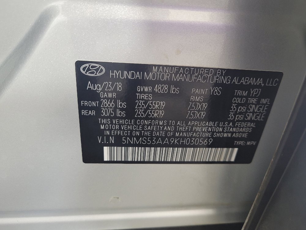 Used 2019 Hyundai Santa Fe FWD image 33