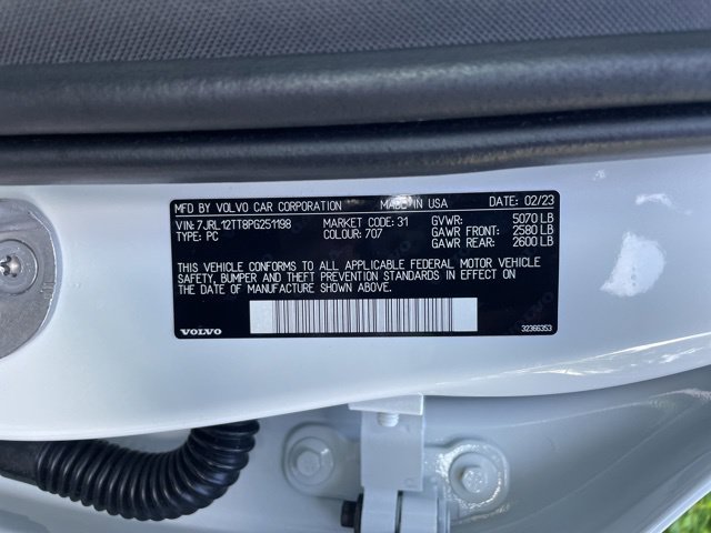 Certified 2023 Volvo S60 B5 Plus w/ Climate Package AWD/4WD image 27