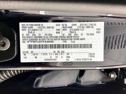 Certified 2026 Ford F150 Platinum w/ Equipment Group 702A High AWD/4WD image 36