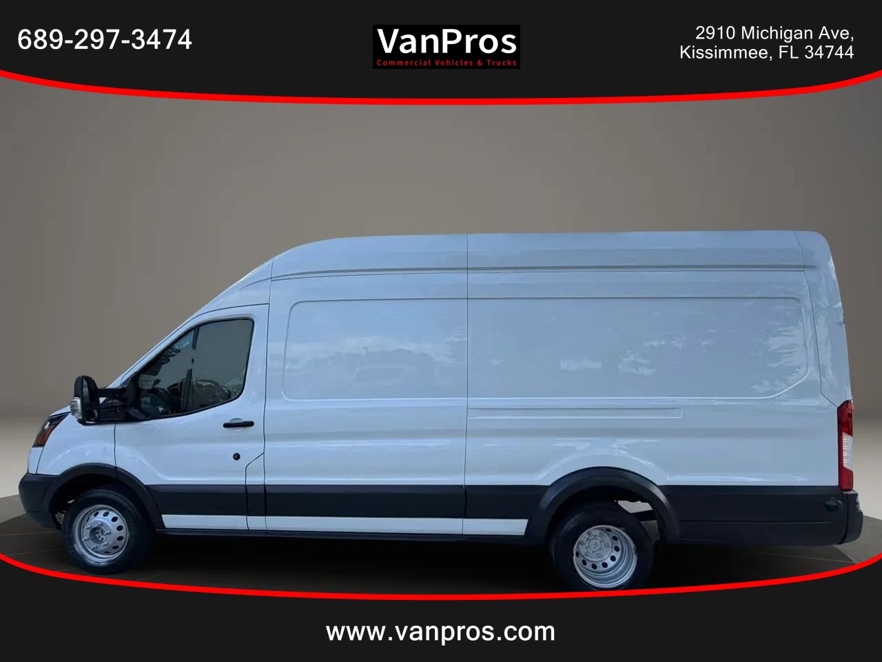Used 2018 Ford Transit 350 148 High Roof Extended DRW RWD image 2