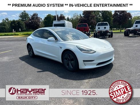 Used 2019 Tesla Model 3 Long Range AWD/4WD image 1