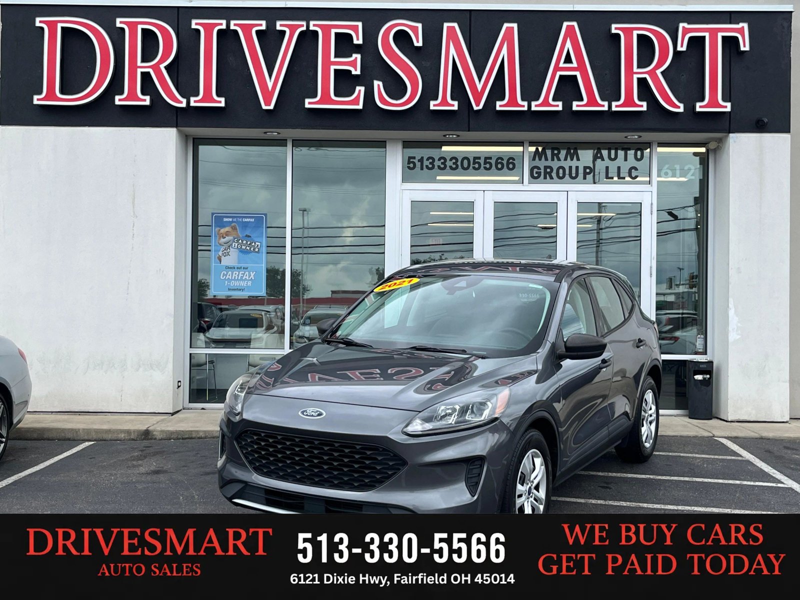 Used 2021 Ford Escape S FWD image 1