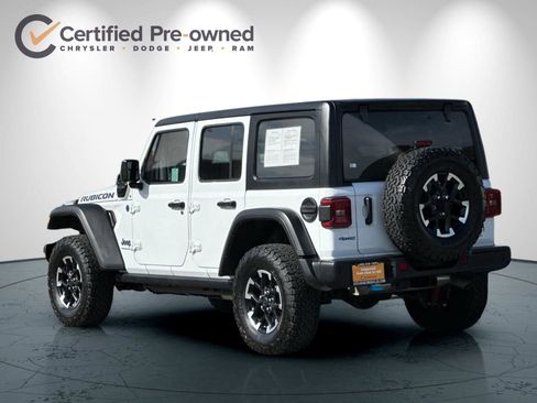Certified 2025 Jeep Wrangler Unlimited Rubicon 4xe w/ Convenience Group AWD/4WD image 6