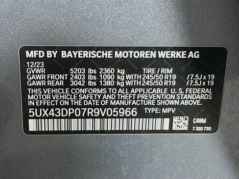 Used 2024 BMW X3 sDrive30i w/ Convenience Package image 12