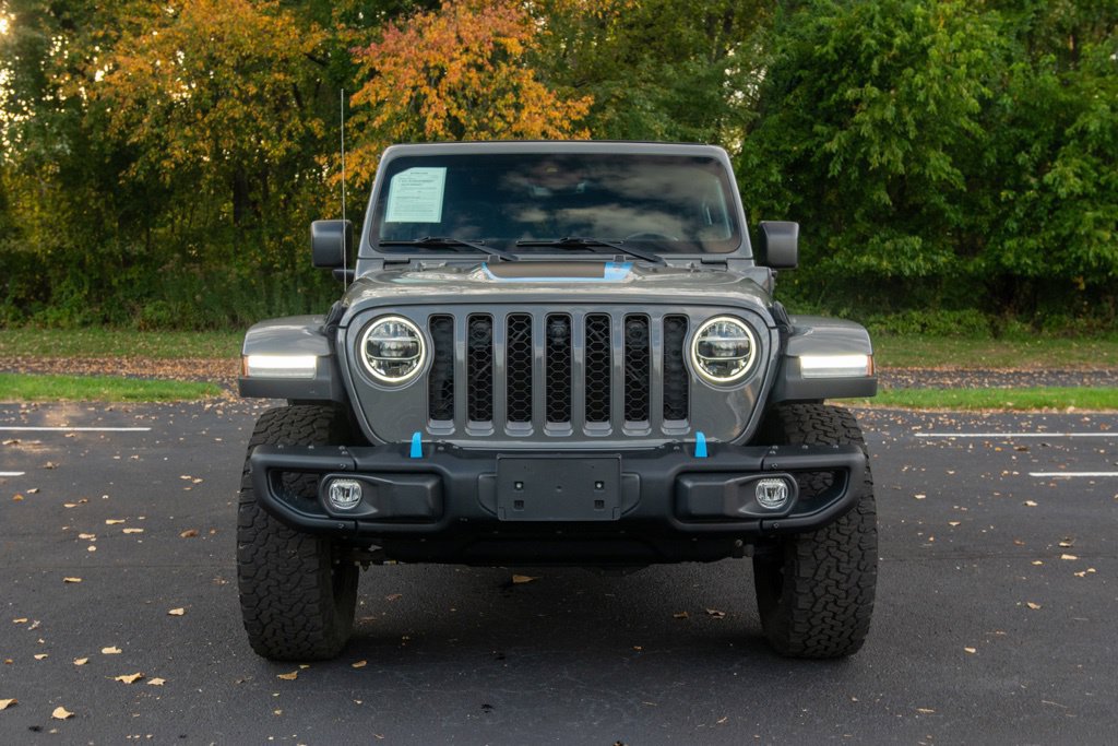 Used 2021 Jeep Wrangler Unlimited Rubicon 4xe w/ Steel Bumper Group AWD/4WD image 2