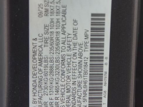 Used 2026 Honda Odyssey EX-L image 27