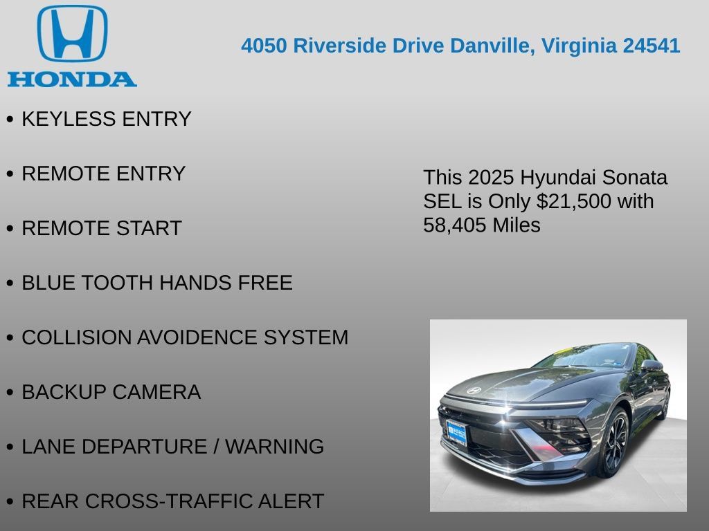 Used 2025 Hyundai Sonata SEL FWD image 7