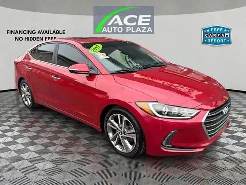 Used 2017 Hyundai Elantra Limited w/ Limited Tech Package 04 FWD image 1
