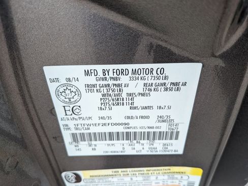 Used 2014 Ford F150 FX4 w/ Equipment Group 401A Mid image 22
