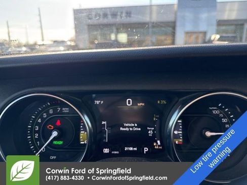 Used 2023 Jeep Wrangler Unlimited Rubicon 4xe w/ Steel Bumper Group image 16