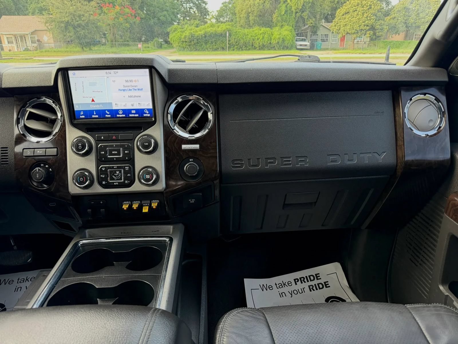 Used 2014 Ford F350 Lariat w/ Lariat Ultimate Package AWD/4WD image 16